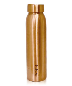 Fijoo Best Pure Copper Water Bottle - Joint Free & Leak Proof - 1000ml